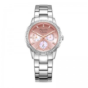 Alexandre Christie AC 2A64 Silver Pink Rosegold BFBSSPNRG